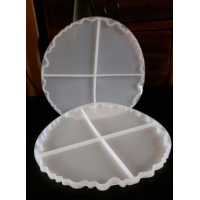 mal ronde onderzetters 4 in 1